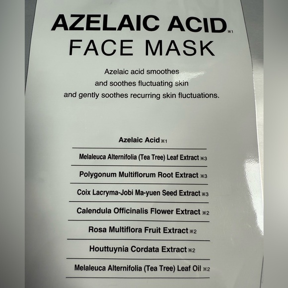 NWT Premium Face Masks Azelaic Acid 40 count - Picture 2 of 5
